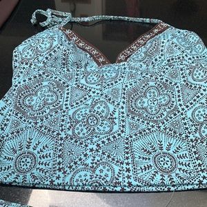 2pc bathing suit with coverup